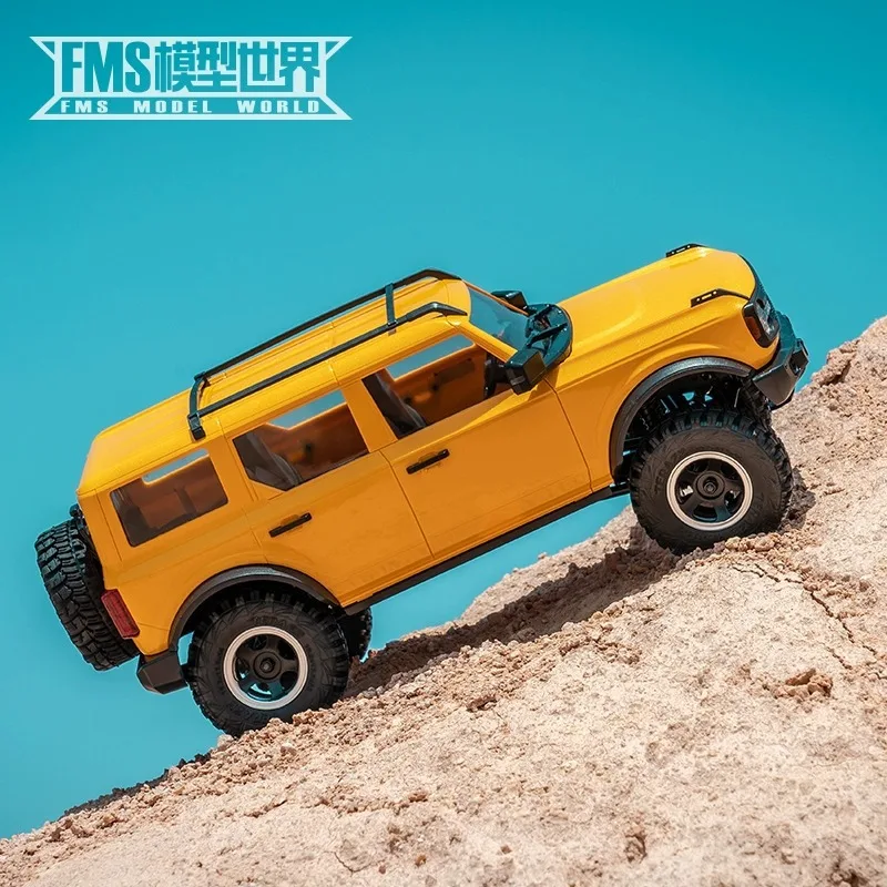 Фото FMS Новый RCcar 1:18 Nugget Storm модель автомобиля 4WD восхождение автомобиль внедорожник Электрический Радиоуправляемый автомобиль с дистанционным управлением подарки для детей №3