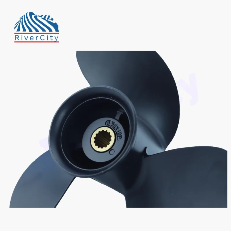 9.25&times;10 Outboard Propeller For Tohatsu 9.9HP 15HP 18HP 20HP Boat Motor Aluminum Alloy Screw Ship Marine Engine 3 Blade 14 Spline
