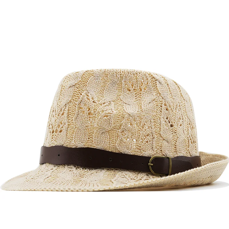 Hat Summer Vintage Style Cotton Men Summer Hat Panama Summer Vintage Hats Men Sun Hats