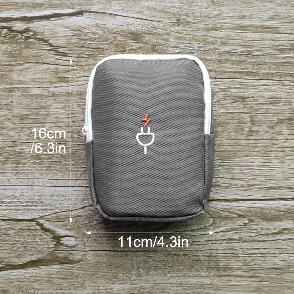 1PC Travel Charger Headphone Cable Digital Bag Storage Organizer
