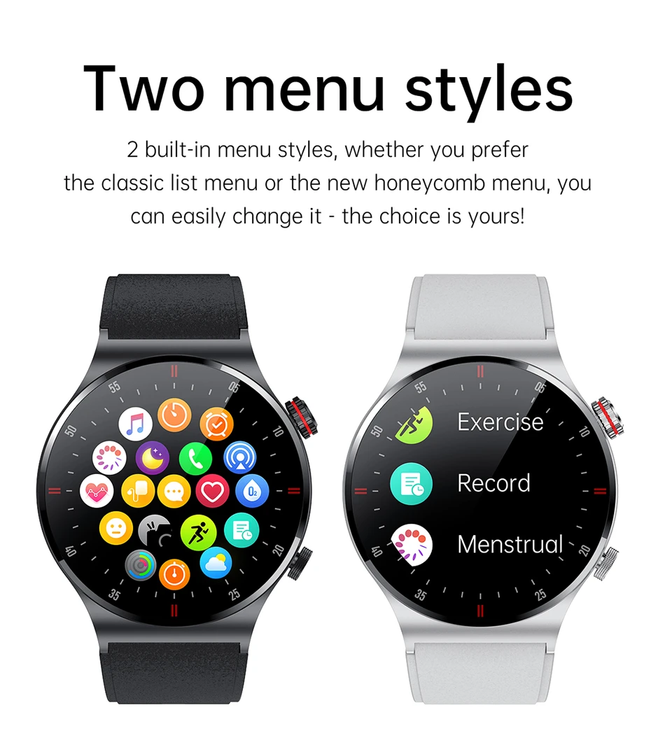 LIGE ECG+PPG Bluetooth Smart Watch 2022 Men Full Touch Sport Watch