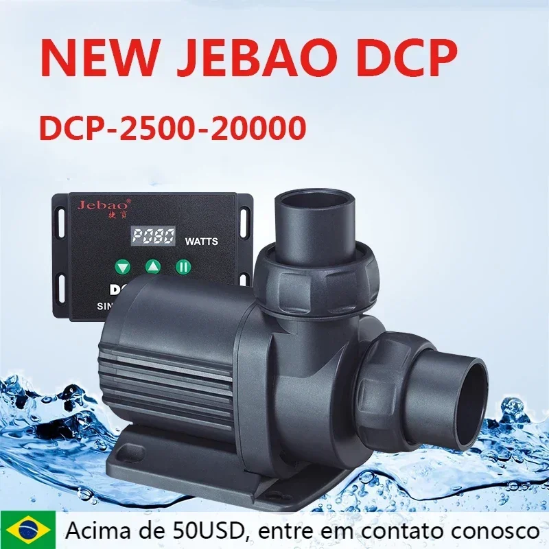 Jebao Sinusoidal DC Pump DCP-2500 3500 20000 Series Aquarium Silent Light Seawater Suitable Submersible water pump aquarium water pump fish tank pump