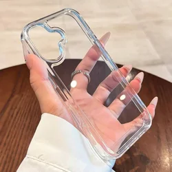 Crystal Clear Shockproof Phone Case with Enhanced Protection - iPhone Air (Clear)