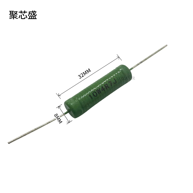 Wirewound Resistor Rx21 winding resistance 10W 5% 2R 5R 10R 30R 50R 82R 100R 390R 470R 1K 10K 10pcs/lot