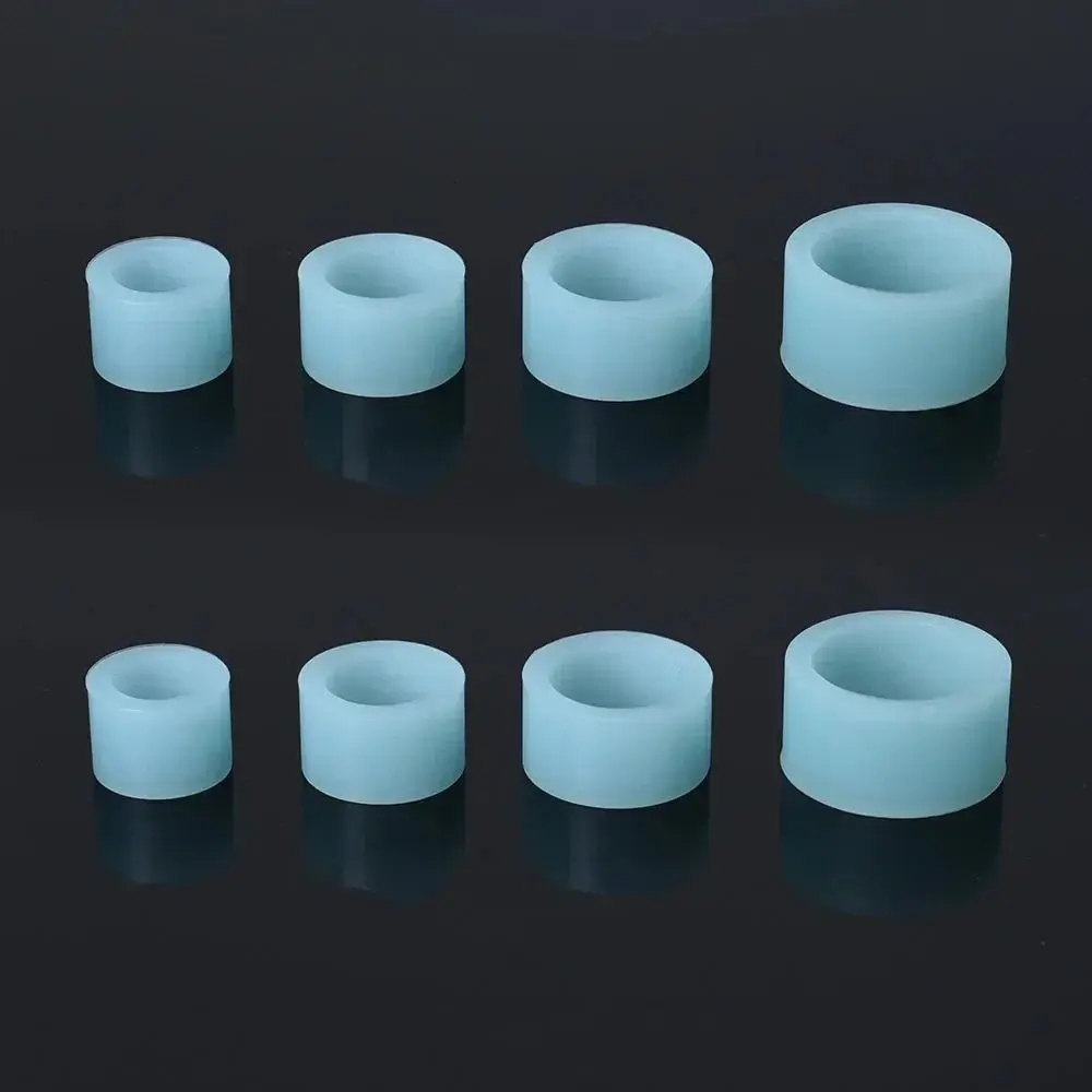 10Pcs Leuchtende Angelrute Anti-skid Kreis Silikon Griff Verpackung Gürtel Stange Stop Ring Absorbieren Schweiß Gürtel Anti-slip Band – Detail 6