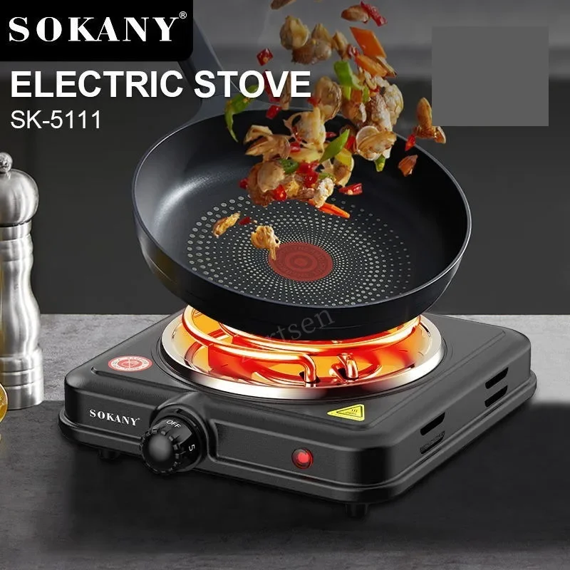 Hookah Shisha Coal Burner 500W Hot Plate Barbecue Electric Stove Kitchen Cooking Coffee Heater Chicha Fast Burning 2