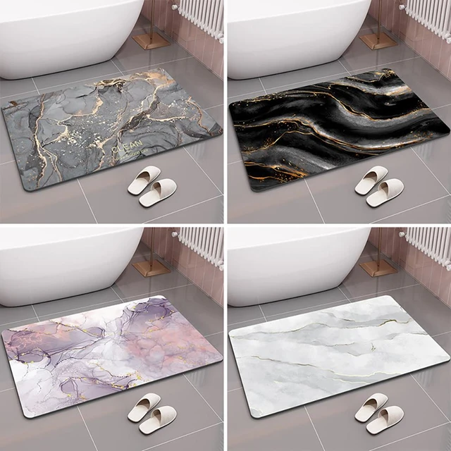 Tappetino da bagno antiscivolo assorbente ad asciugatura rapida diatomee  fango tappeto da bagno moderno moderno modello