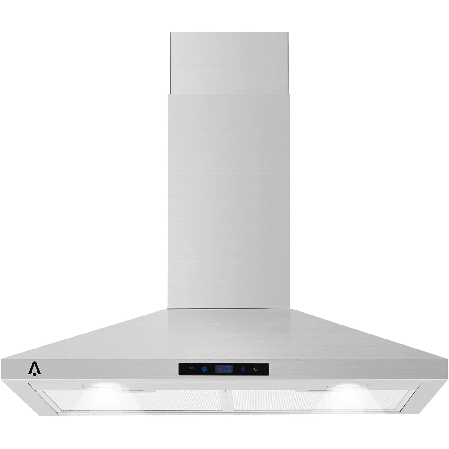 30 inch Wall Mount Range Hood,Kitchen Hood With Ducted/Ductless,LED Light and 3-Speed for Stove Kicten Restaurant,  Ideal Hood 3