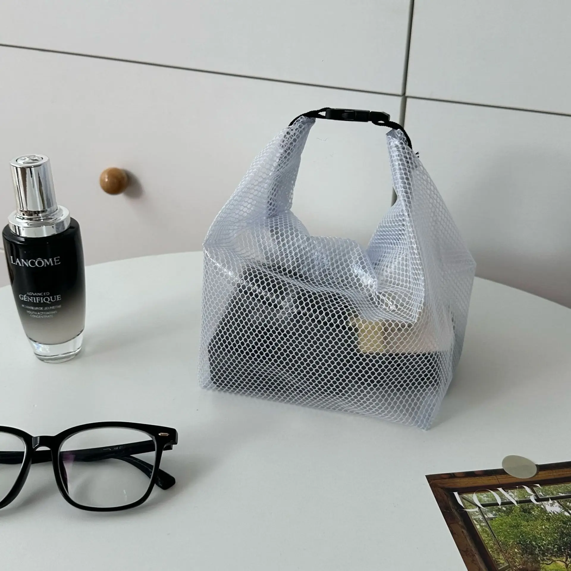 2025 Large Capacity Travel Toiletry Bag - Water-Resistant Cosmetic Organizer, Portable Hanging Wash Bag for Makeup Storage