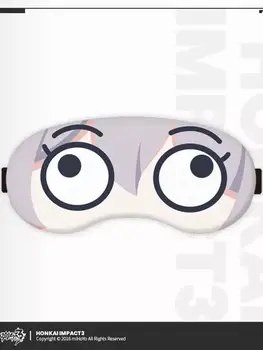 Honkai Impact 3 игровая тема сна светящаяся маска для глаз miHoYo официальная Тереза Элисия красный воздушный змей аниме аксессуар Косплей Рождество...