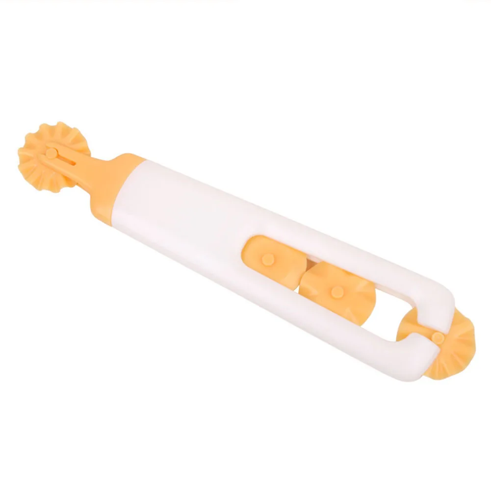 Plastic Baking Tool Cookie Cutters Pull Net Wheel Pizza Pastry Lattice Roller Cutter Cookies Molds Kitchen Accessories