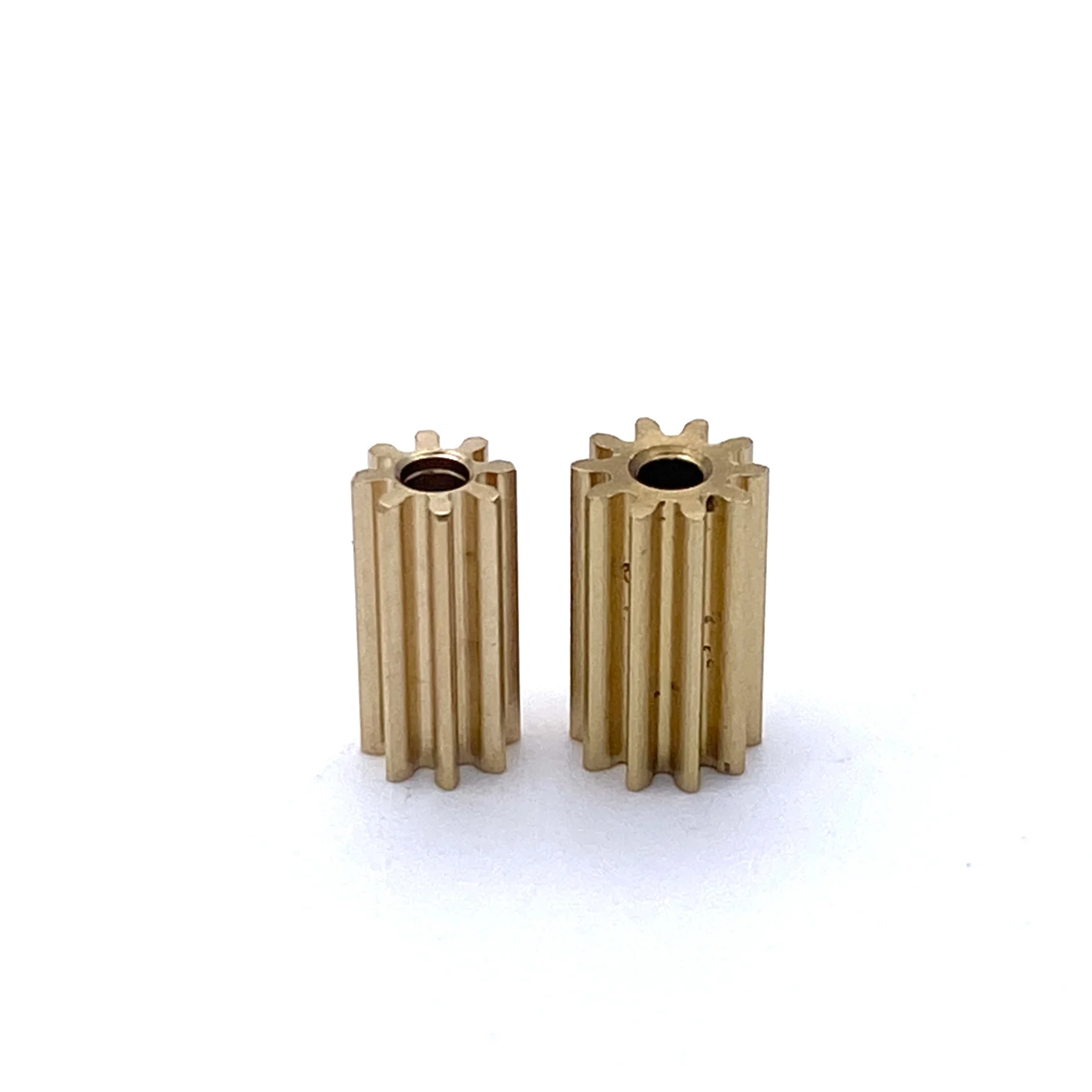 8/10 Teeth Small Copper Gear M0.5 DIY Model 0.5M 8T 10T Hole 2mm Thickness 10mm transmission gear