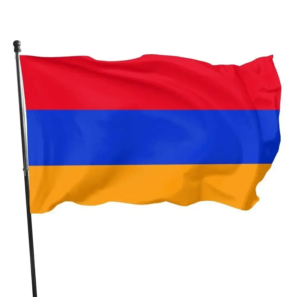 

Armenia National Flag Outdoor Pride Flag Decoration 90*150cm Polyester