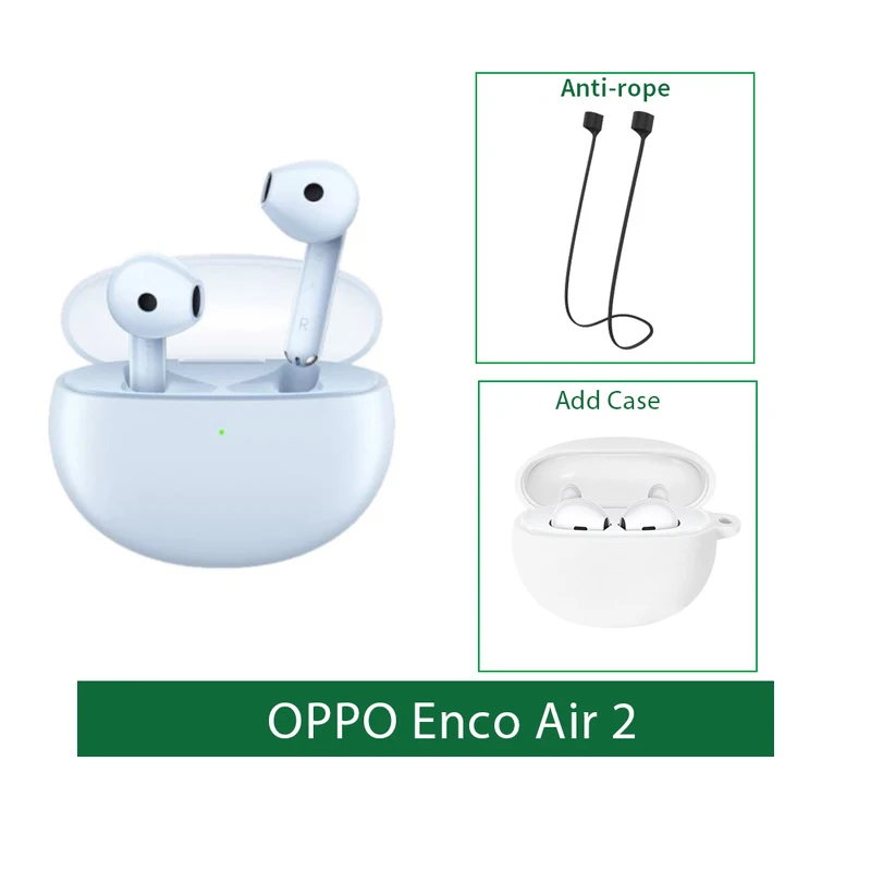 OPPO ENCO Air 2 New Sound Air 2 Pro Air 2i TWS Earphone Wireless Bluetooth  Earbuds AI Noise Cancelling Wireless Headphone - AliExpress