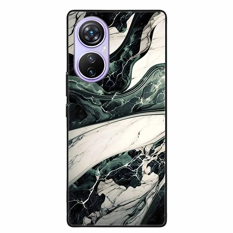 Lovely Marble Print Silicone TPU Phone Case - Soft Back Cover