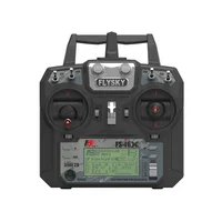 FLYSKY FS-i6X FS i6X 10CH 2.4GHz AFHDS 2A RC Transmitter With iA6B or iA10B Receiverfor Drone Airplane 1