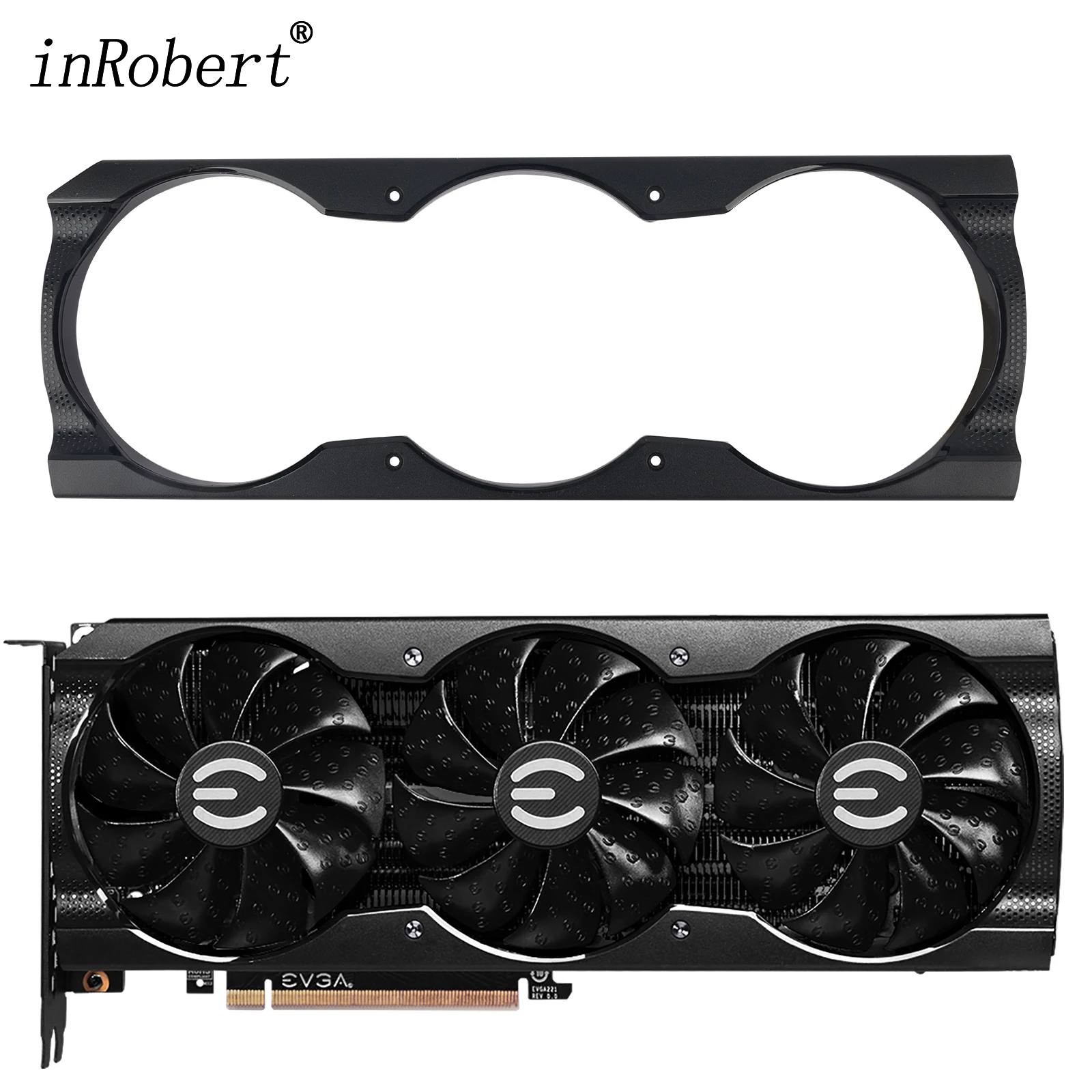 Nuova Custodia Per Scheda Grafica Per Evga Geforce Rtx 3060Ti 3070 3080 Ti 3090 Xc3 Custodia Per Scheda Video Ultra Gaming Nera