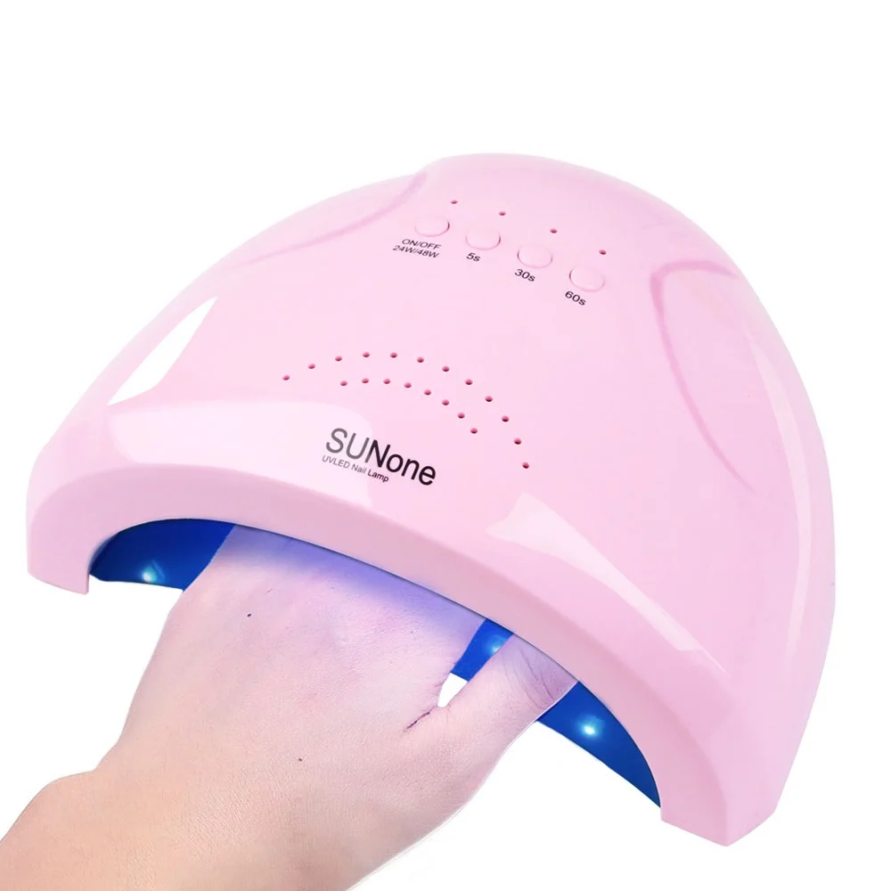 LULAA SUNone UV LED 네일 램프, 빠른 경화, 모든 UV 젤 전문 네일 드라이어, 빠른 건조 젤 램프, 네일 도구, 48W