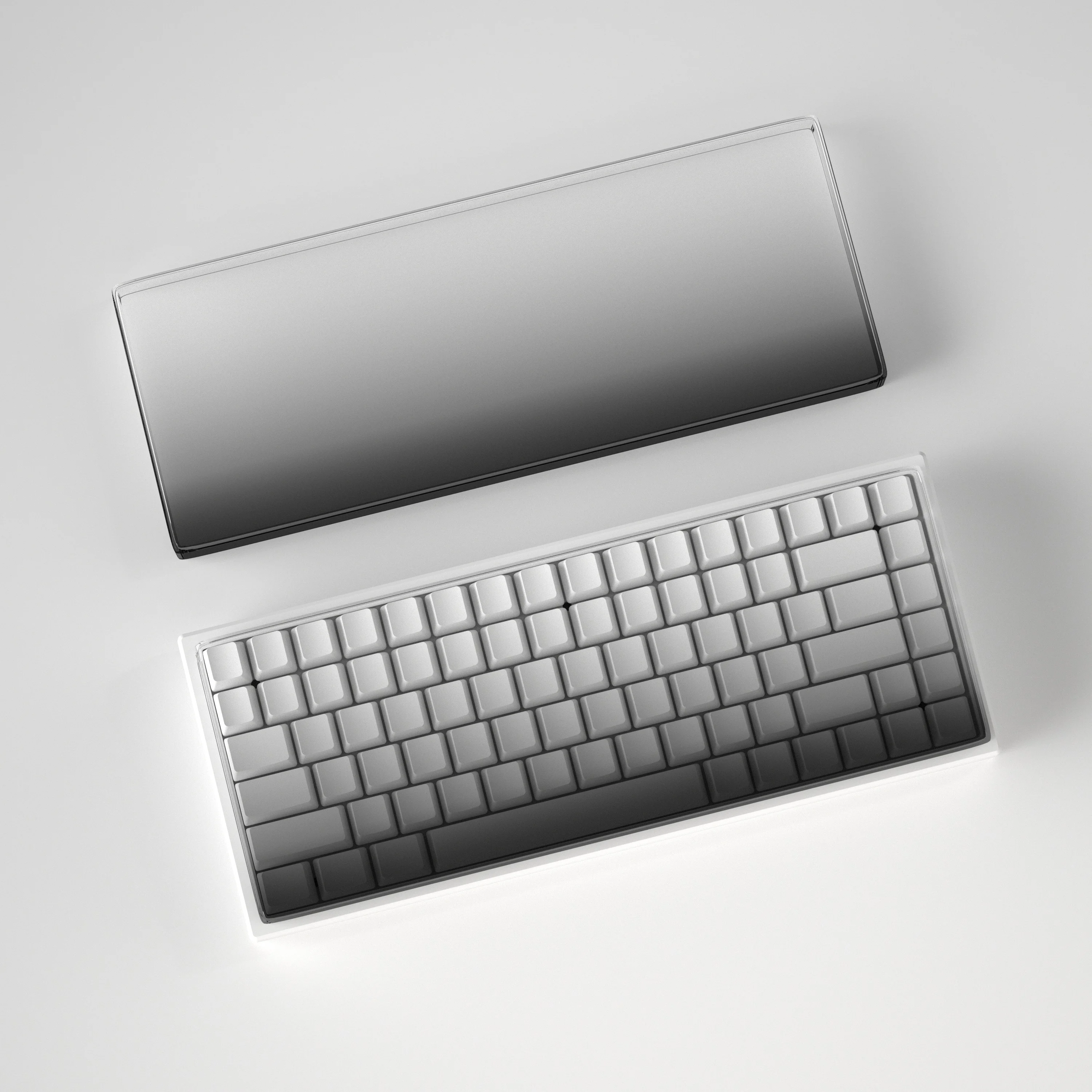 1pcs Acrylic Mechanical Keyboard Display Stand Clear 3-Tier Keyboards –  YUNZII KEYBOARD