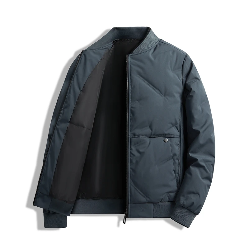 Down Jacket Men's Winter Baseball Collar Business Leisure Sports Warm Top