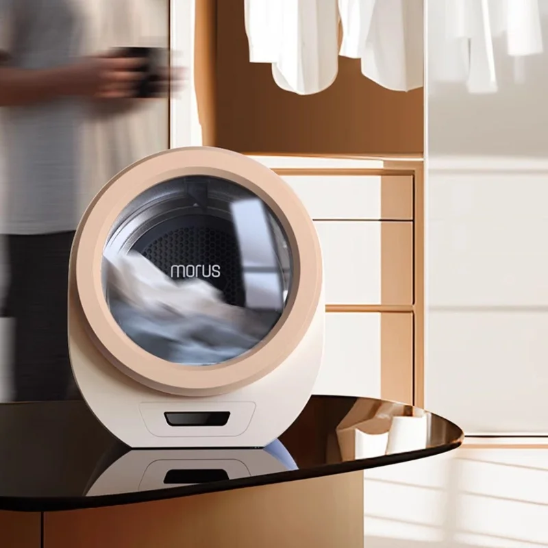 Morus Mini 1.5kg Clothes Dryer Machine 220V Baby Clothes Spin Dryer 15 Minutes Fast Drying Sterilization Mite Remove