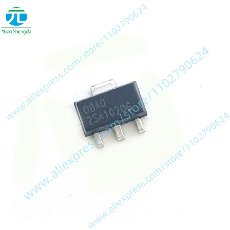 

10 шт. новый оригинальный 2SA1020G-Y-AB3-R 2A/50V триодный чип питания SOT-89 2SA1020G