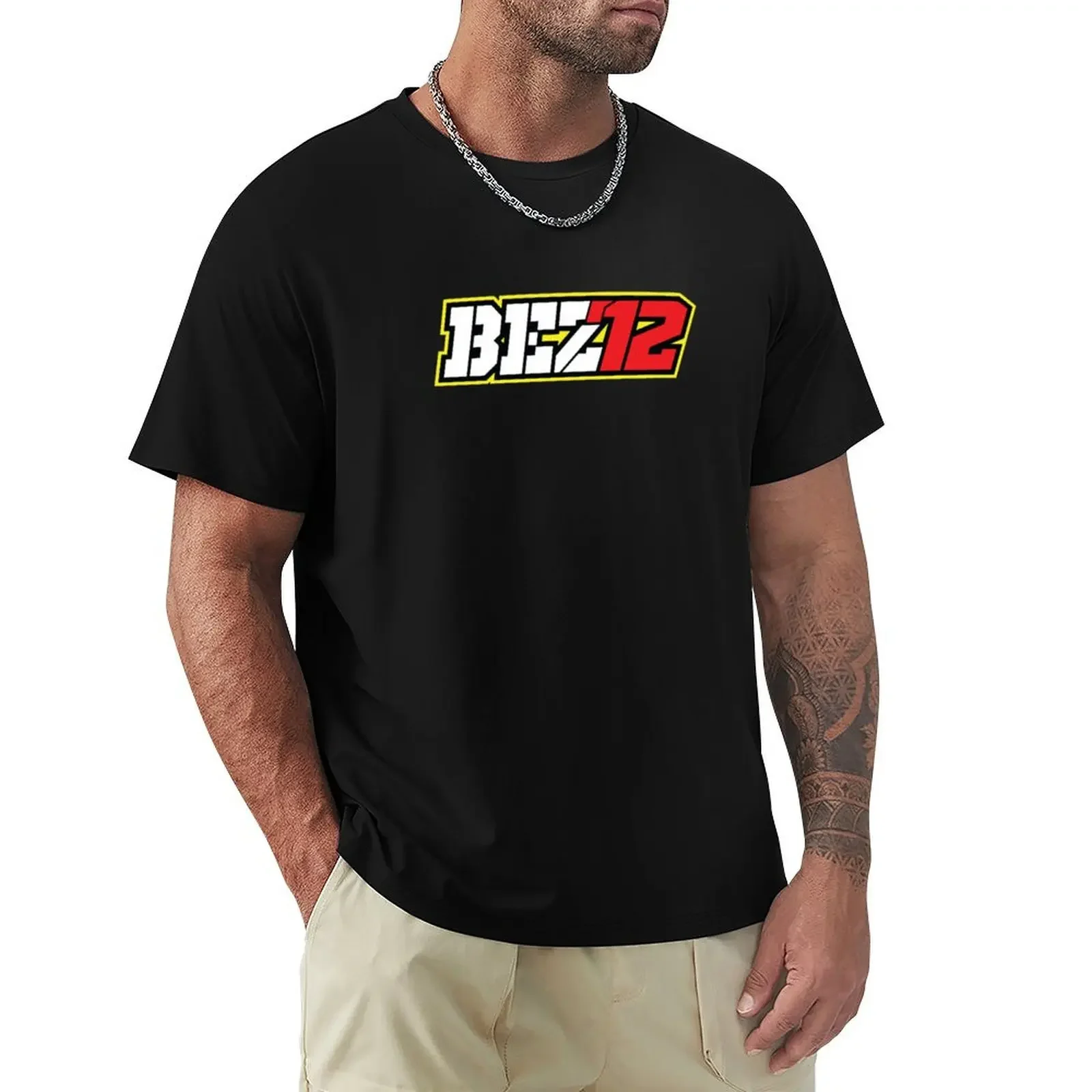 2024 summer new men t shirt Marco Bezzecchi 72 T-shirt anime clothes sweat oversizeds short sleeves pure cotton tops streetwear