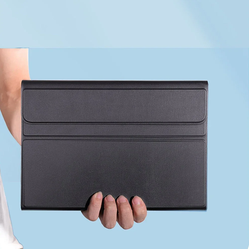 Ultimate Wireless Bluetooth Keyboard Case with Magnetic Leather Cover