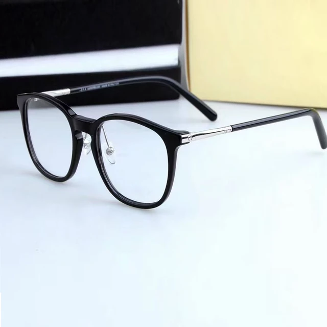 Marcos de gafas graduadas Vintage, lentes hexagonales de acetato redondo de  alta calidad para miopía, MB547, Alemania _ - AliExpress Mobile