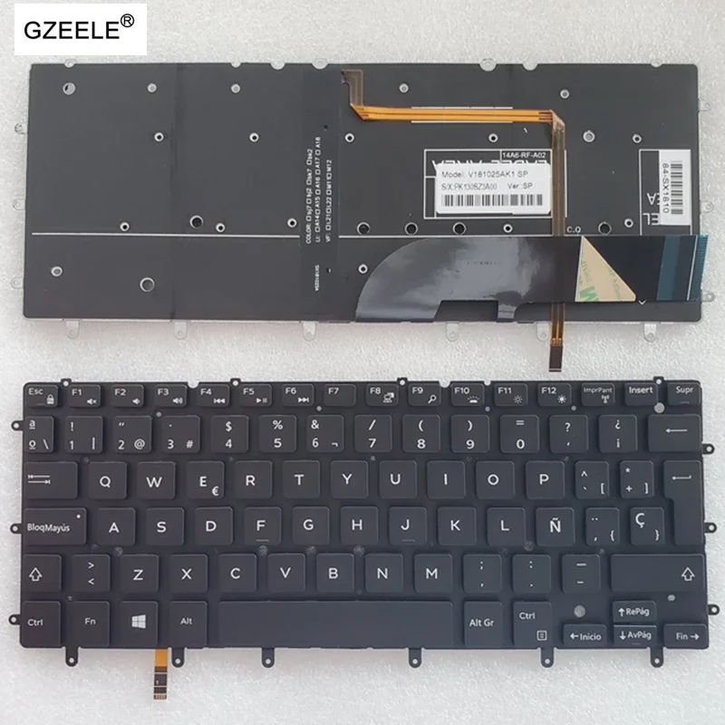 Clavier AZERTY Français Rétroéclairé NEUF Pour Dell Inspiron 13 7000 (7347/7348) - Original Dell