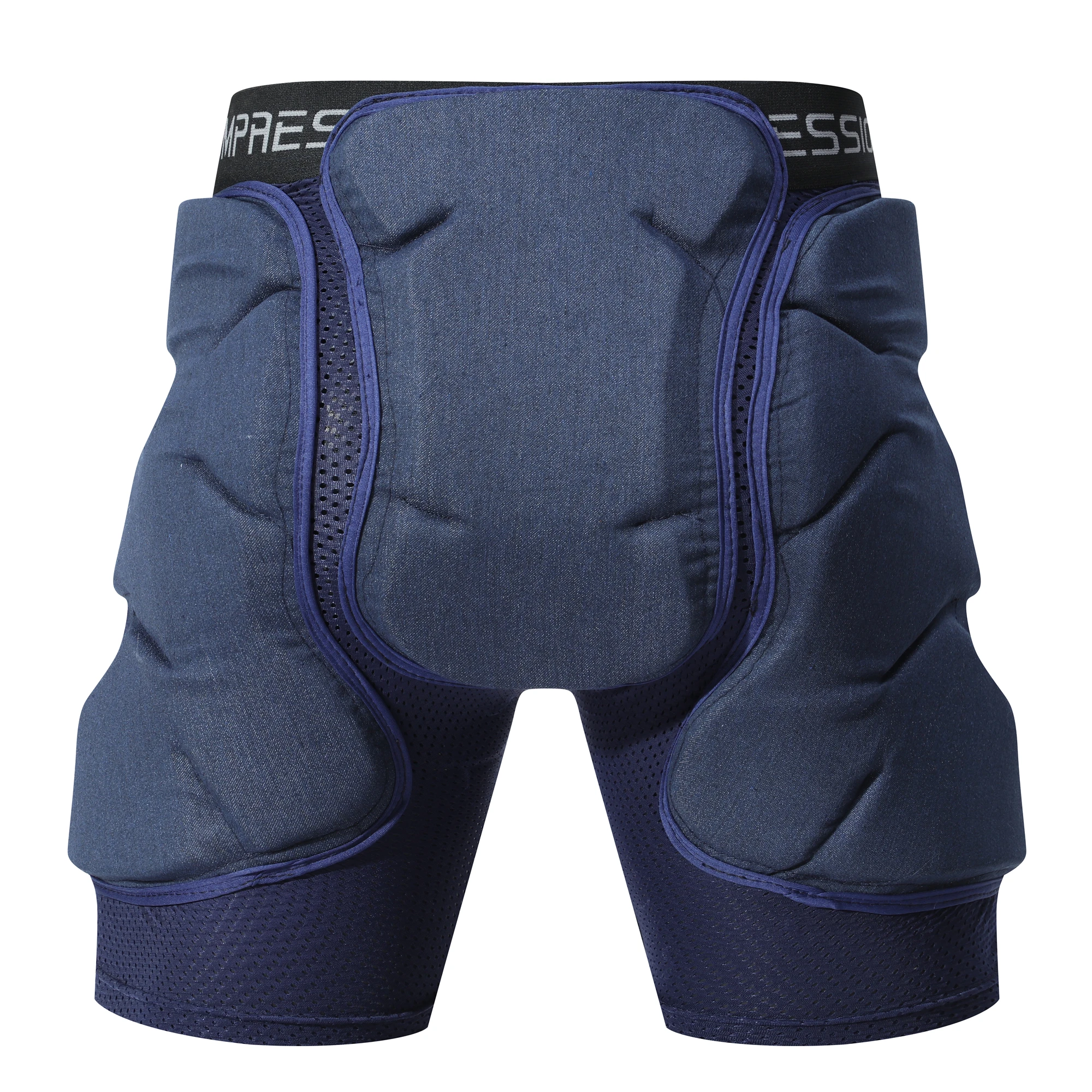 Unisex Roller-skating Skating Snowboard Skiing Shorts Sports Hip Pad Protection Rugby Football Soccer Goalkeeper Shorts Sponge