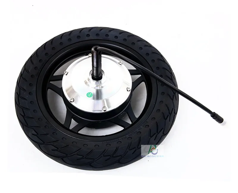 12 inch Tyre Brushless Gearless Single Axle dc Scooter Hub Wheel Motor