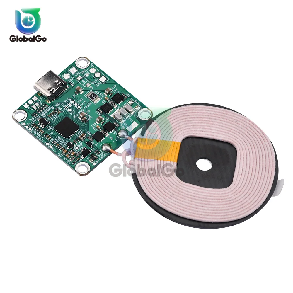 

22W 12V 5A Tyce C Wireless Charger Transmitter Module Circuit Board for QI Standard Fast Charging DIY Wireless Charger Moudle