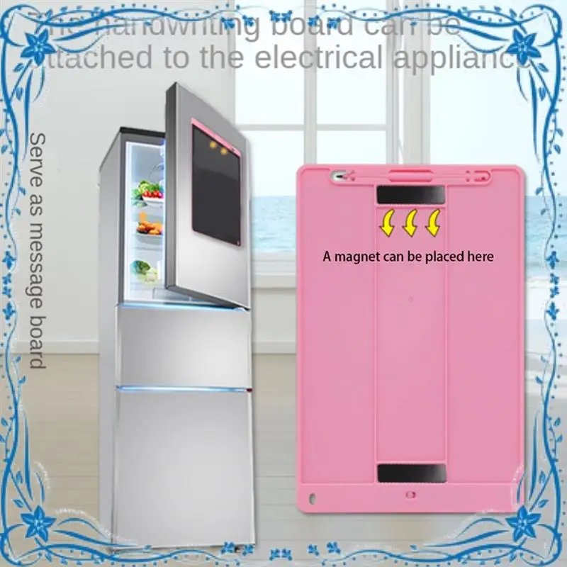 12 인치 K 모델 Lcd 필기 보드 컬러 드로잉 낙서 눈 보호 쓰기 보드 컬러 스크린, 라이트 블루 약 284X185mm