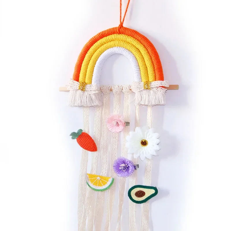 Hair Clips Hair Accessories Holder Storage Decor Hanger Strip Girl Room