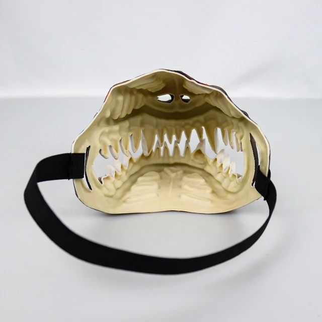 Masque buccal en latex rembourré pour chien – Cosplay