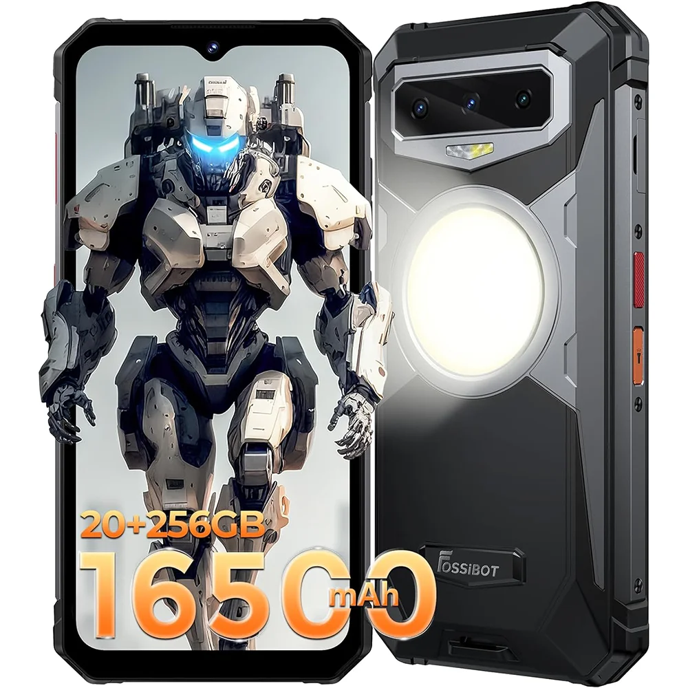 FOSSiBOT F102 Rugged Smartphone 16500mAh 20GB+256GB Android 13