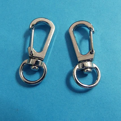 

500pcs /5.2cm Hot Sale High Quality Zinc Alloy Carabiner Swivel Clasps For Key Ring & Key Chain Antique Copper Plated Tone