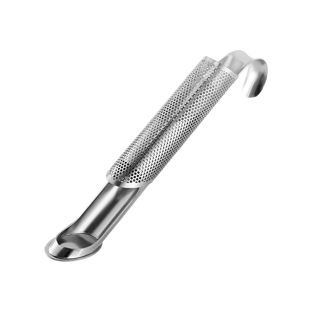 Tea Infuser Kitchen Accessories Stainless Steel Infuser Pipe Design Touch Feel Holder Tool Tea Spoon Infuser Filter