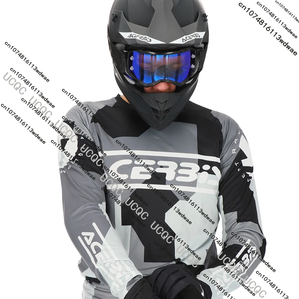 New Men's Jersey Motocross Adult Dirt Race Breathable Moto Jersey Off-road Mountain Bike T-shirt Outdoor Racing Tops