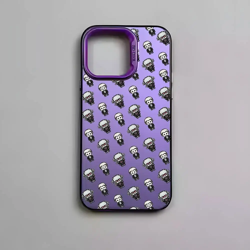 Danganronpa Anime Multicolor Matte Laser Metallic Aurora Phone Case