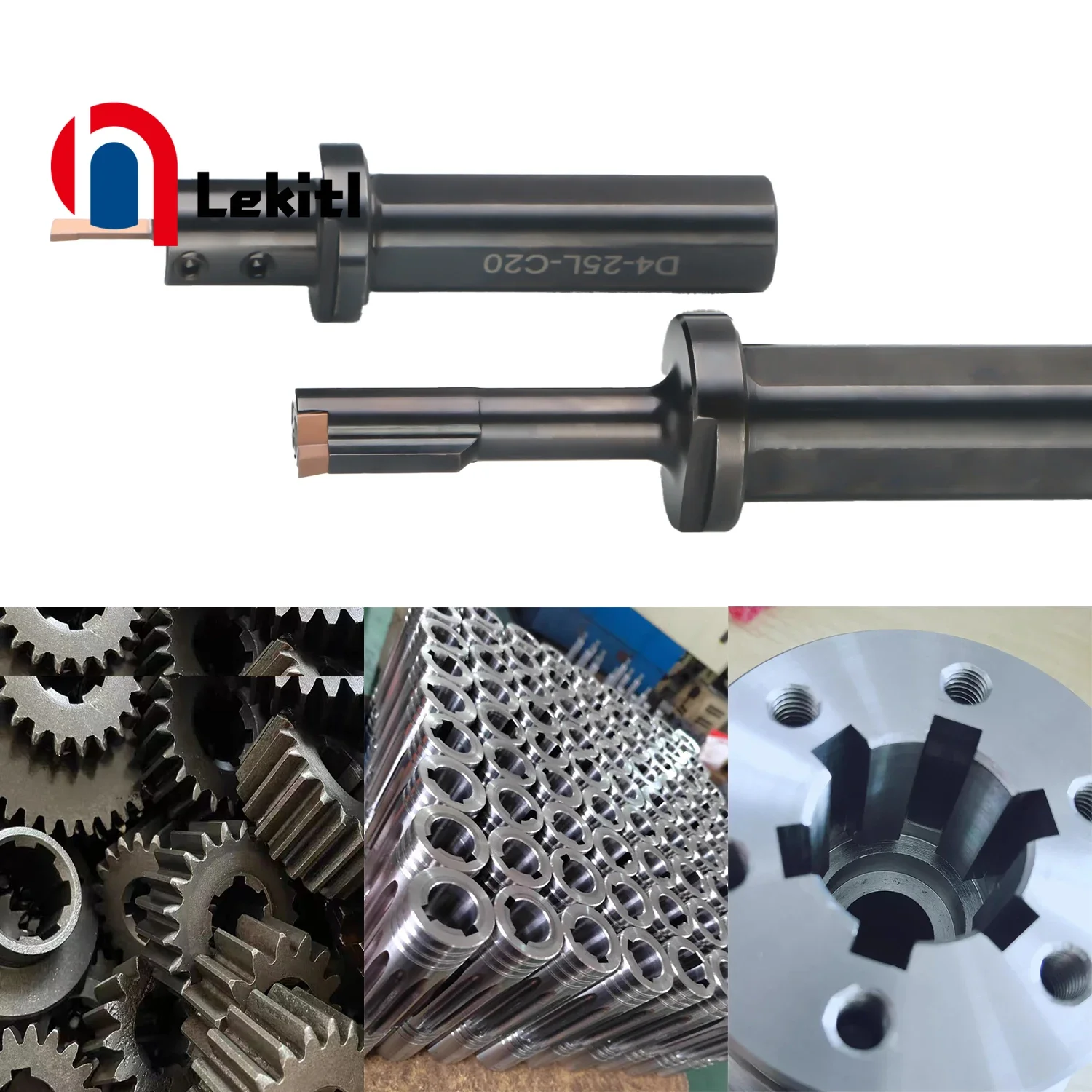 BlindHoleKeywayCutterCNCGearShaperSlottingCutterHoder