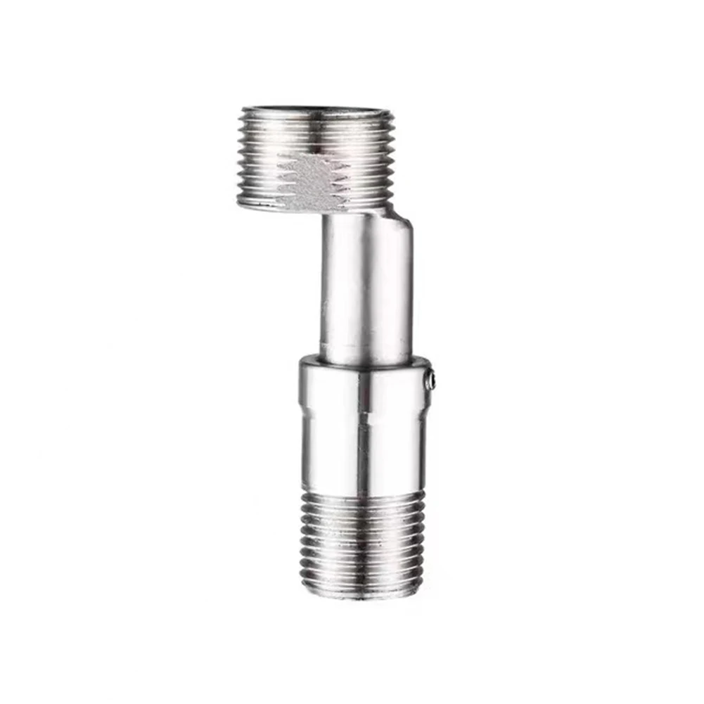 

Silver Adjustable Convenient Installation Application Eccentric Screw Corner Installation Tap Adapter Adjustable