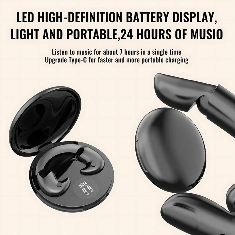 B13 Bluetooth Sleep Earphones Wireless Headset With Touch Control_voghion.com