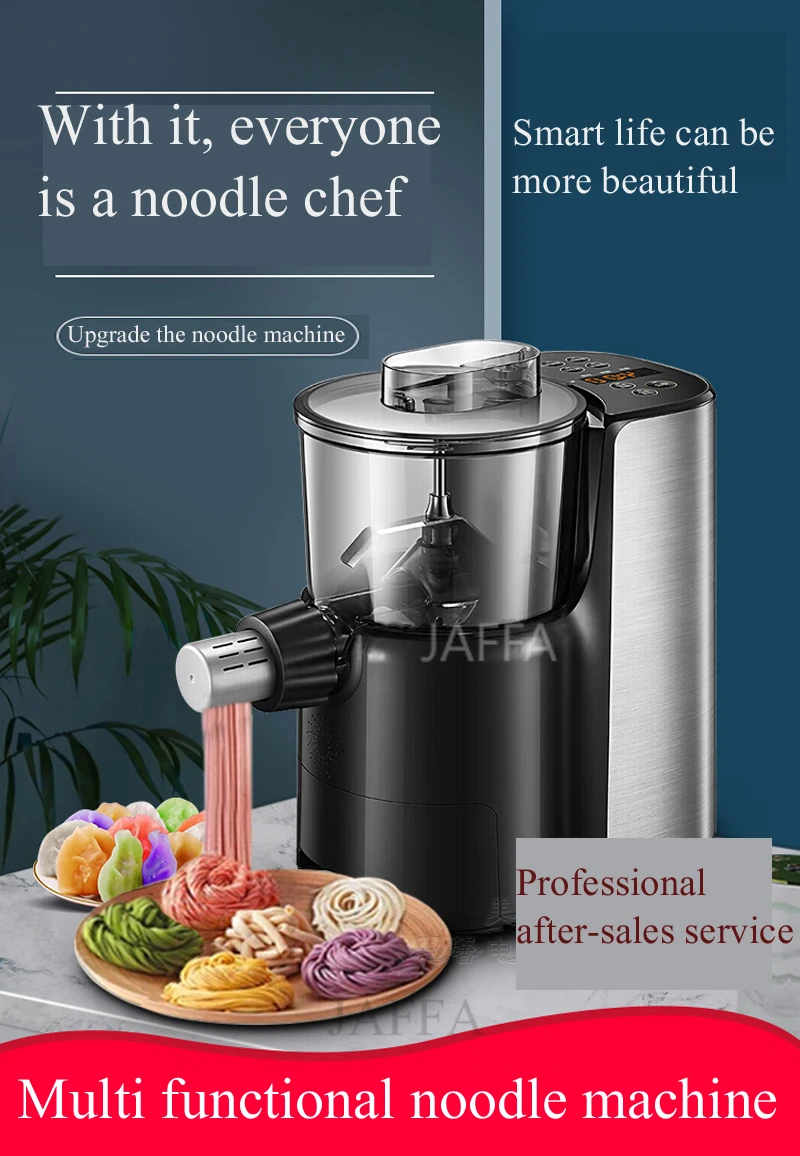 Description Picture 4 of itemElectric Pasta Spaghetti Making Machine Stainless Steel Mini Noodle Maker Dumplings Dough Pressing Machine