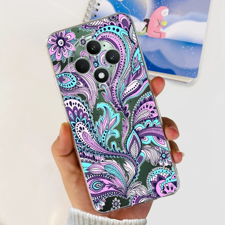 Cute Cat Cartoon Painted Soft Silicone Phone Case Cover