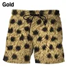Animal Skin Graphic Beach Shorts For Men 3d Printed Casual Cool Funny Swimming Shorts Streetwear High Elastic Breathable Trunks 2