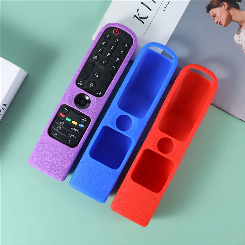 Custodia In Silicone Per Telecomando LG Magic MR21GA MR22GN MR23GN MR24GA – Design Coccodrillo Verde Con Cordino Antismarrimento