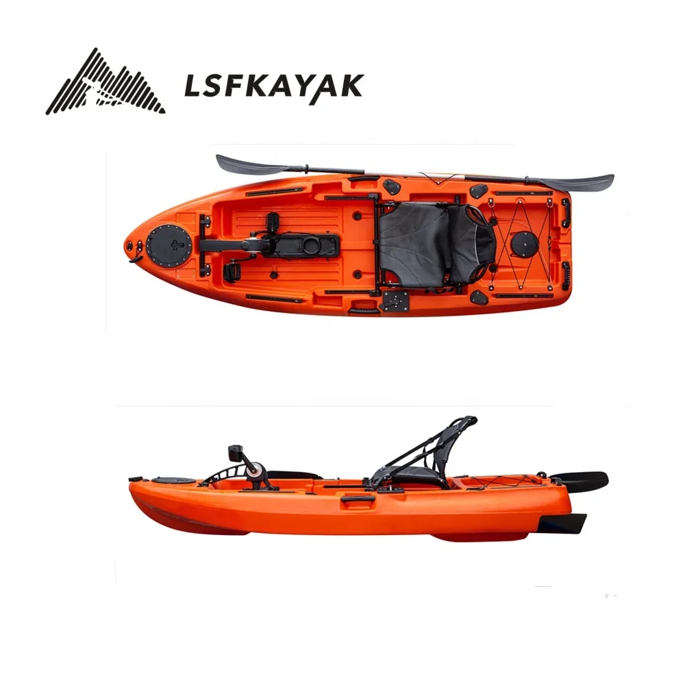 Canoe/Kayak, LSF Factory New Design PE Material Roto Molded 10ft Fishing  Kayak Ship To The Port - AliExpress