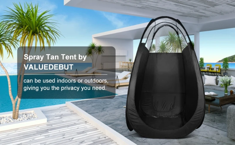 How to Set Up a Tanning Tent 